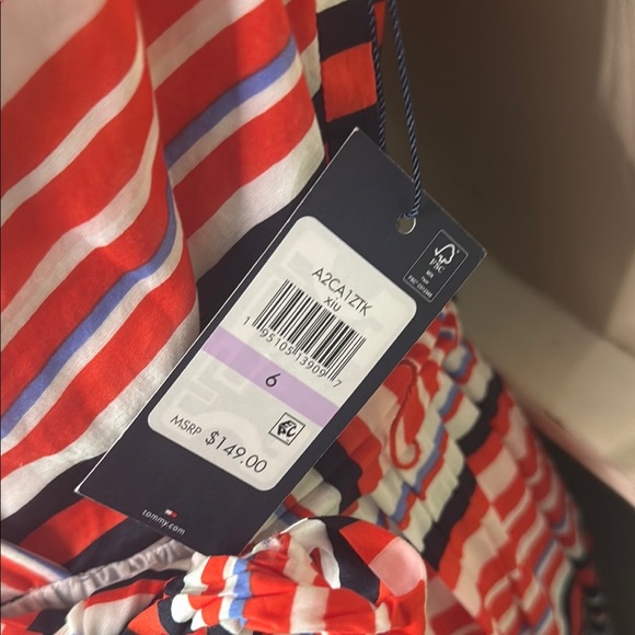 Tommy Hilfiger Nautical Sleeveless Midi Dress NWT 149.00 - Picture 5 of 7